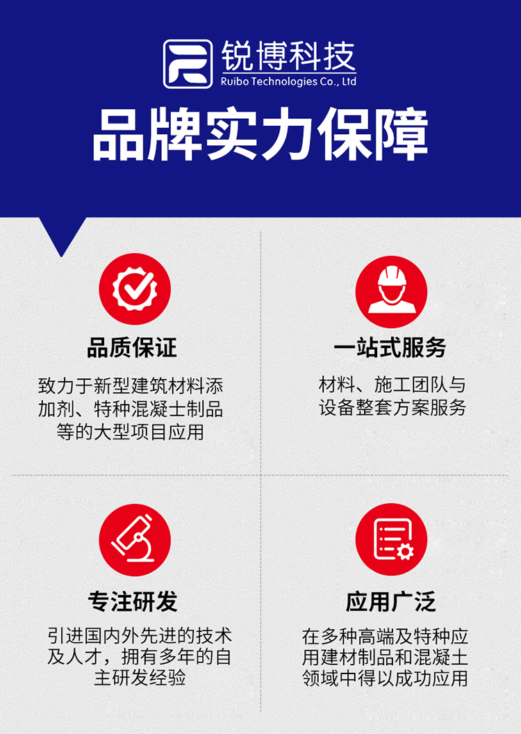 湖南銳博新材料科技發展有限公司,風電灌漿料,加固材料,壓漿料,灌漿料,脫模劑,路面搶修料